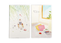 Novelty Custom Soft Cover Notebooks And Journals Frosted Plastic Book Cover
